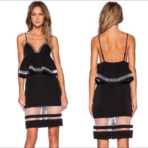 NBD Naven Second Chances Midi Dress in Black